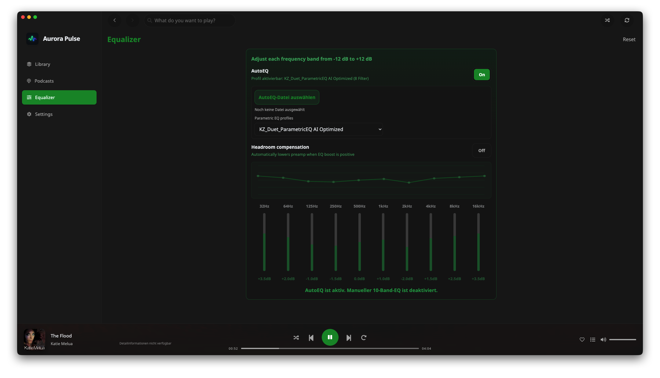 Aurora Pulse — equalizer
